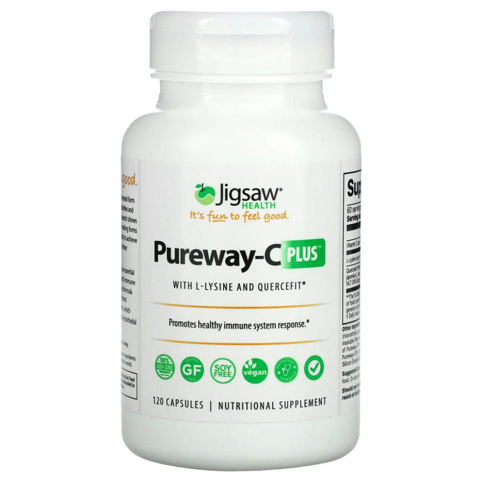 Jigsaw Health, Pureway-C Plus  L-  Quercefit, 120   4860