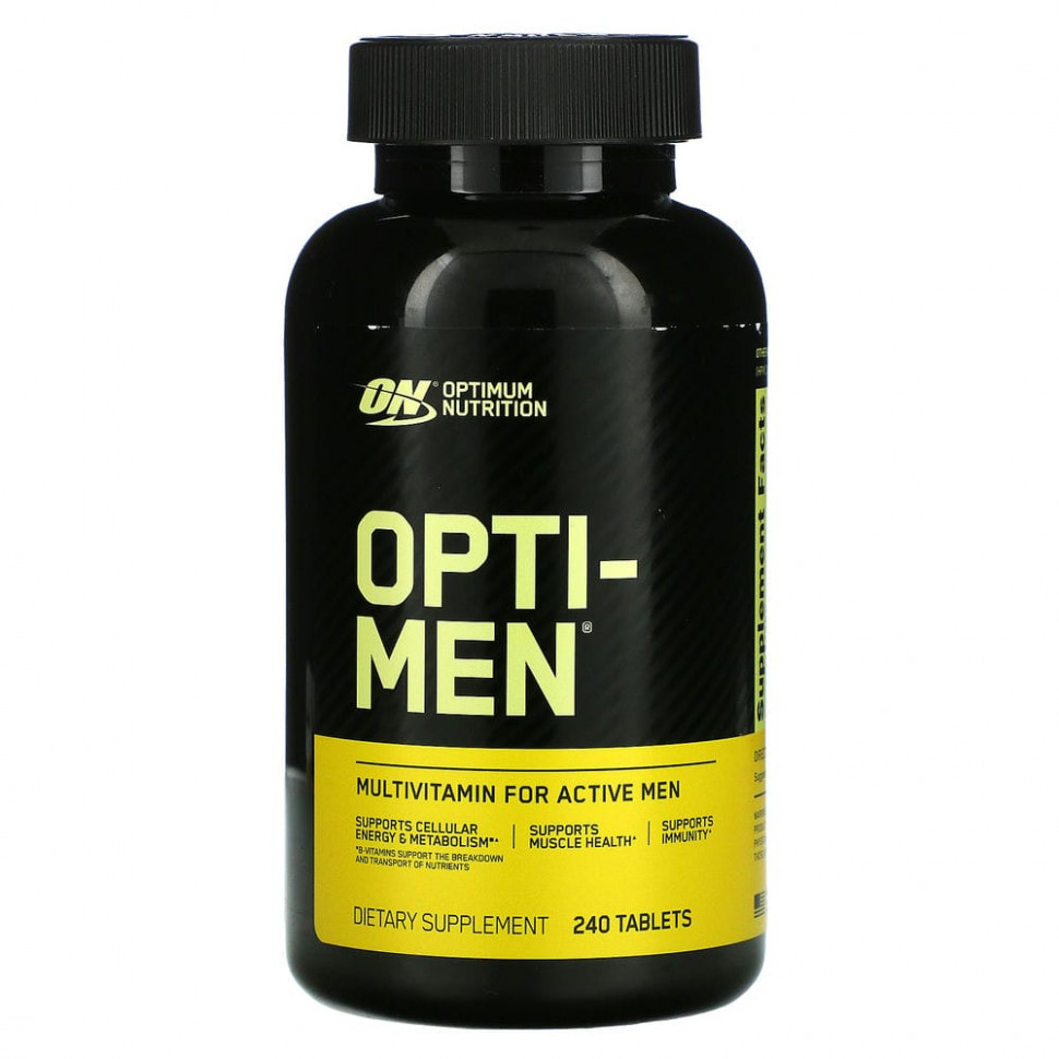 Optimum Nutrition, Opti-Men, 240   13400