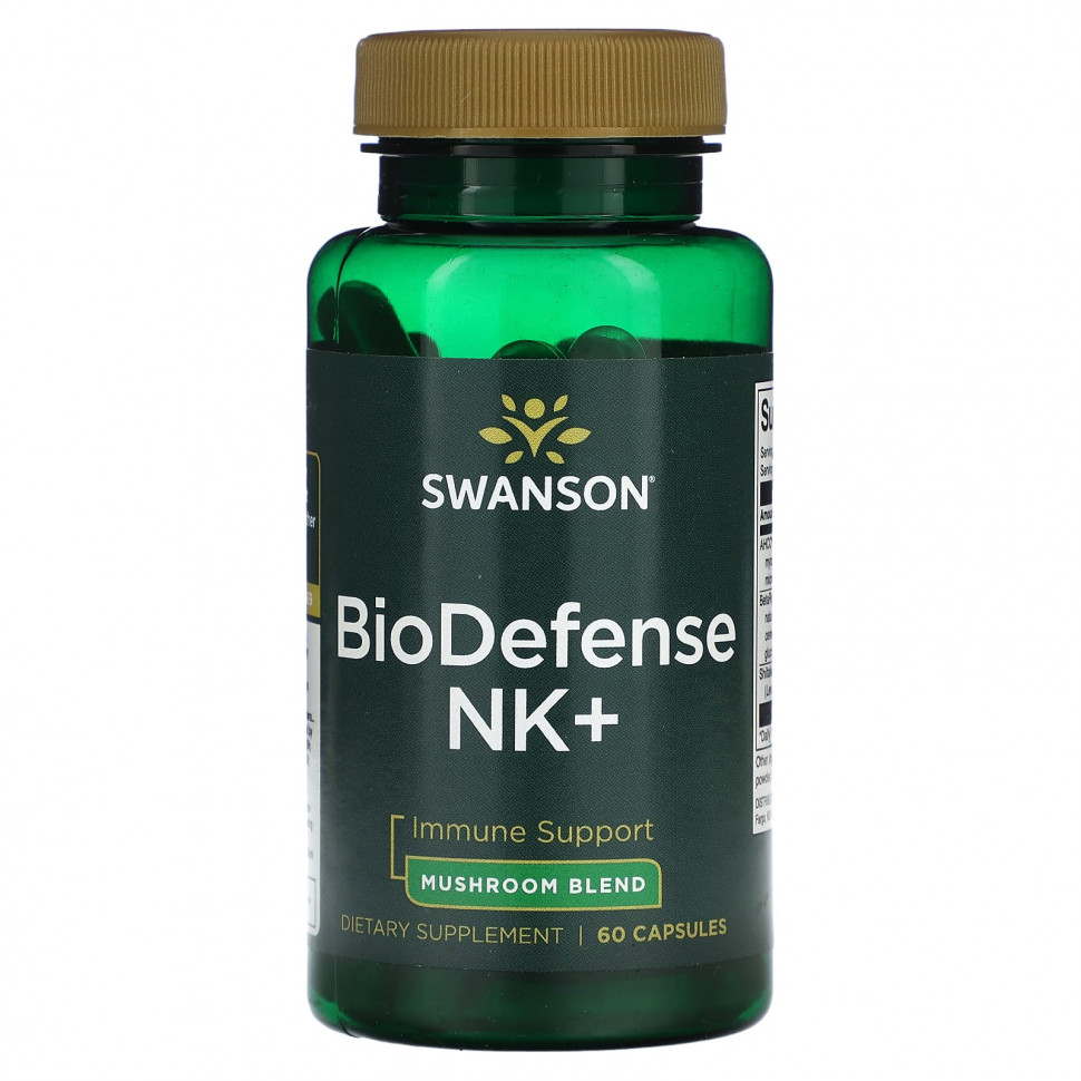 Swanson, BioDefense NK +, 60   13440