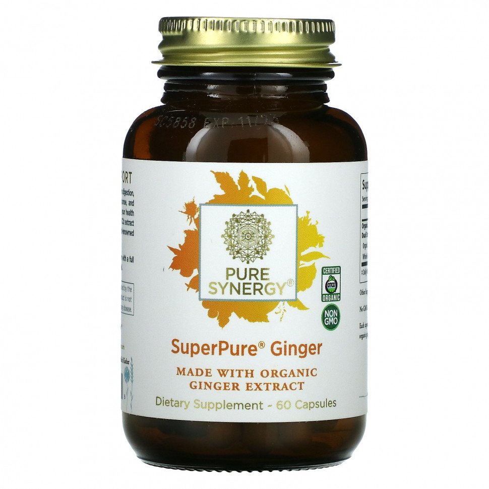 Pure Synergy, SuperPure Ginger, 60   6840