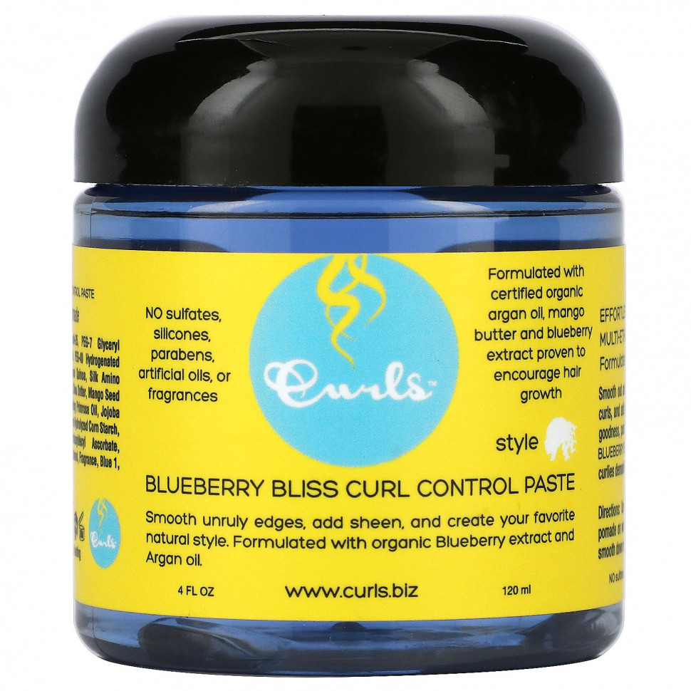Curls, Curl Control Paste, Blueberry Bliss, 120  (4 . )  2240