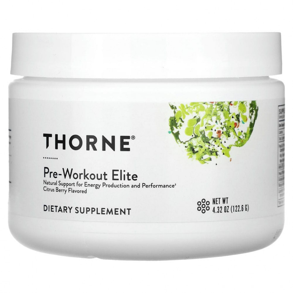 Thorne, Pre-Workout Elite, , 122,6  (4,32 )  6480