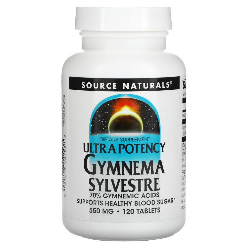 Source Naturals, Ultra Potency Gymnema Sylvestre, 550 , 120   4810