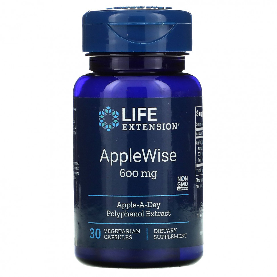 Life Extension, AppleWise, 600 , 30    2730
