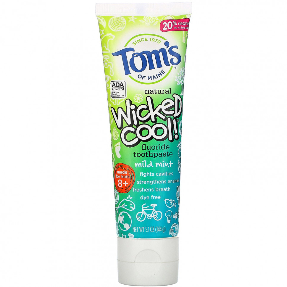 Tom's of Maine, Wicked Cool !,     ,    8 ,  , 144  (5,1 )  1440