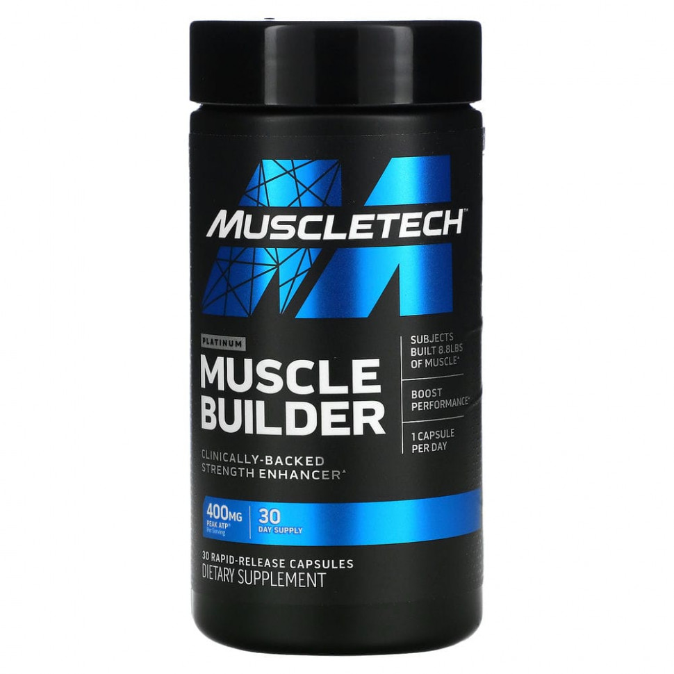 Muscletech, Platinum Muscle Builder, 30      4750