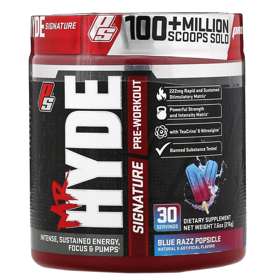 ProSupps, Mr. Hyde, Signature Pre Workout,    , 216  (7,6 )  4680