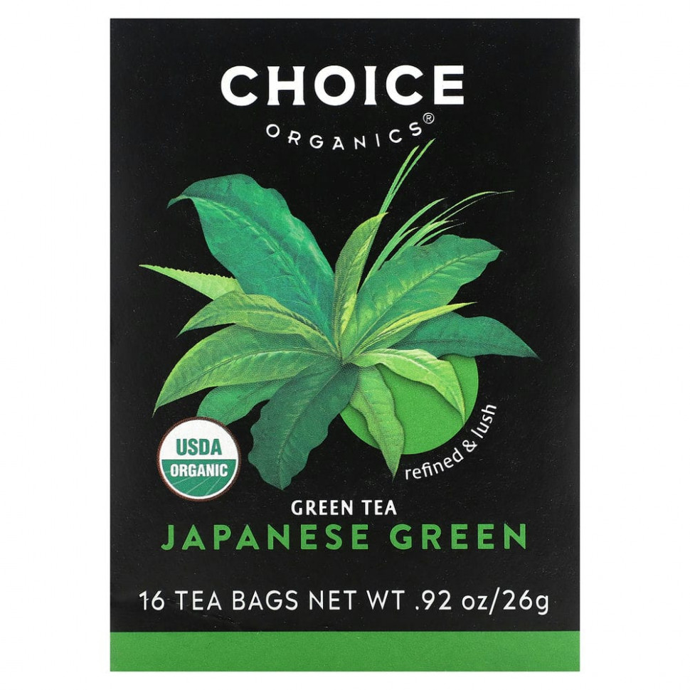 Choice Organic Teas, Green Tea,   , 16  , 26  (0,92 )  950
