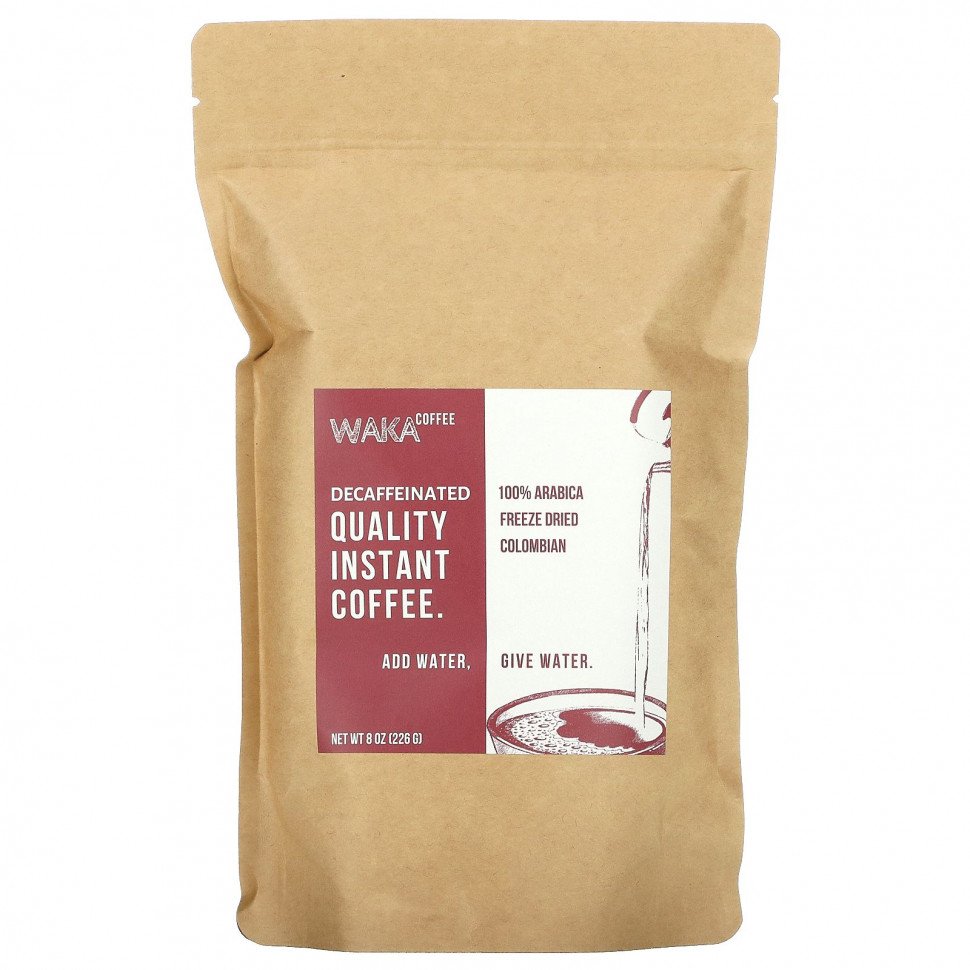 Waka Coffee,    100% ,  ,  ,  , 226  (8 )  7340