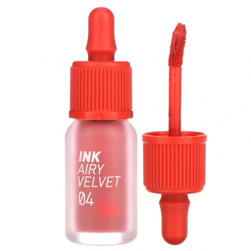 Peripera,    Ink Airy Velvet Lip Tint, 04 Pretty Pink, 4  (0,14 )  1570