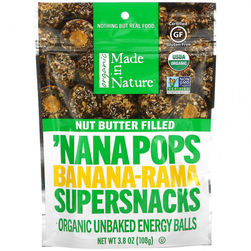 Made in Nature, Organic 'Nana Pops,     ,   , 108  (3,8 )  960