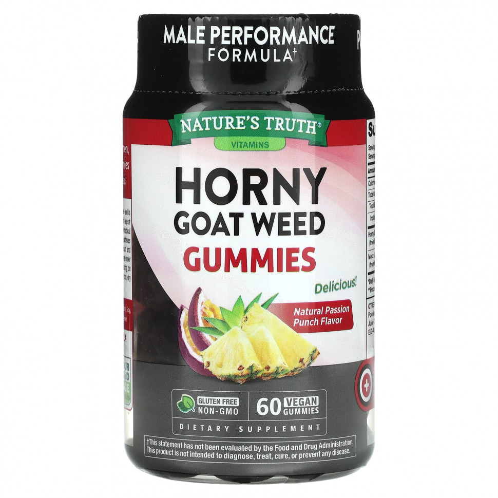 Nature's Truth, Horny Goat Weed, Passion Punch, 60     3440