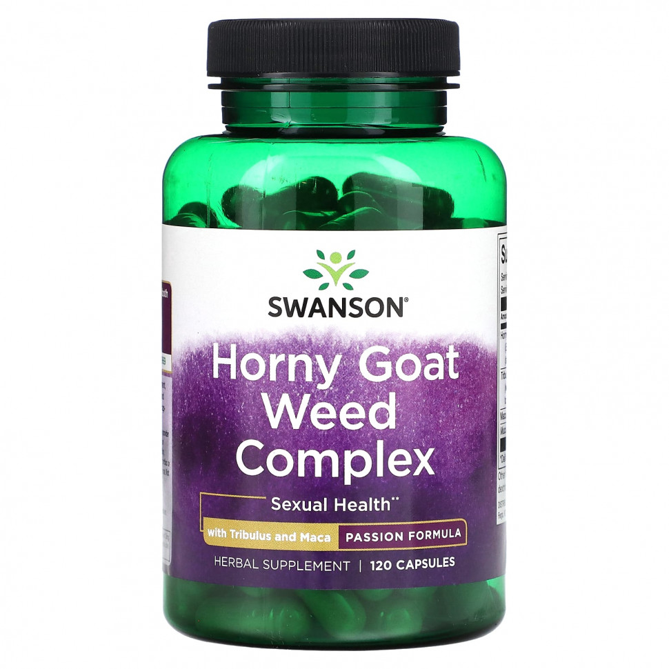 Swanson,  Horny Goat Weed    , 120   3710