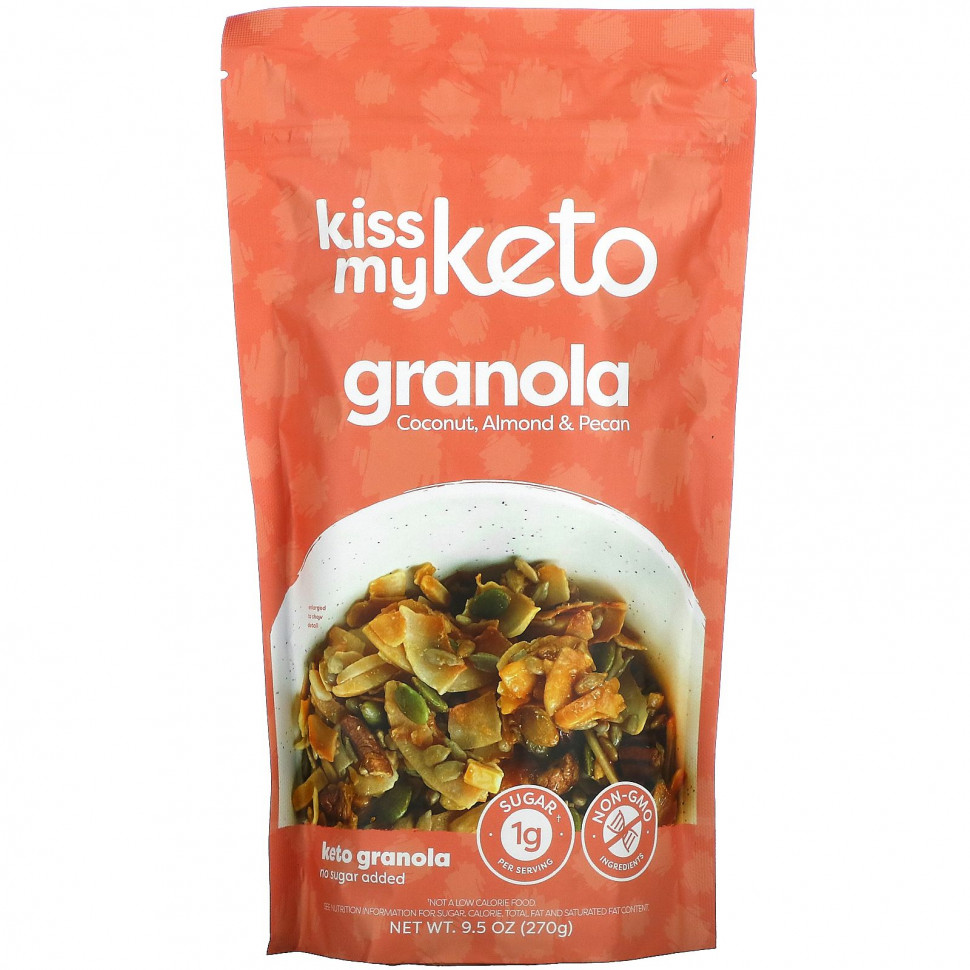 Kiss My Keto, Keto Granola, ,   , 9,5  (270 )  2640