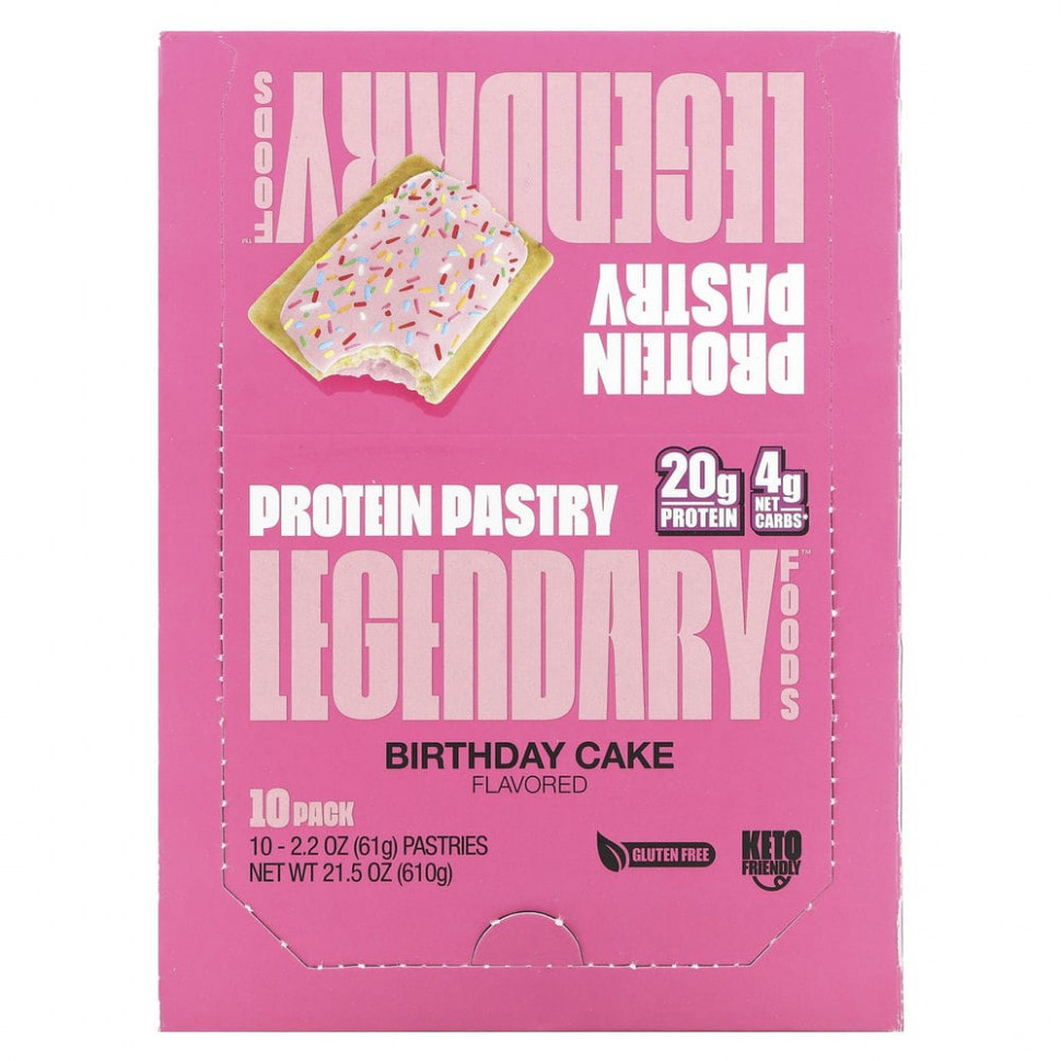  IHerb () Legendary Foods, Protein Pastry,  , 10 , 61  (2,2 ), ,    7060 