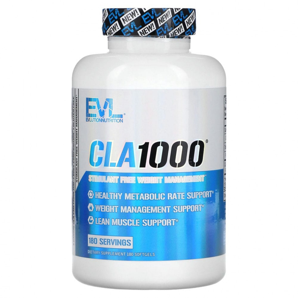 EVLution Nutrition, CLA1000,      , 180   3800