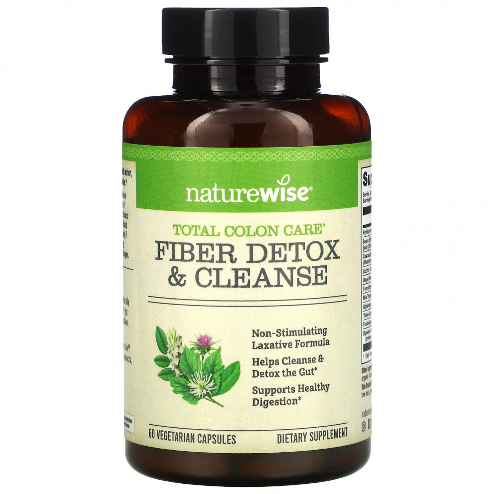 NatureWise, Fiber Detox & Cleanse, 60    2060