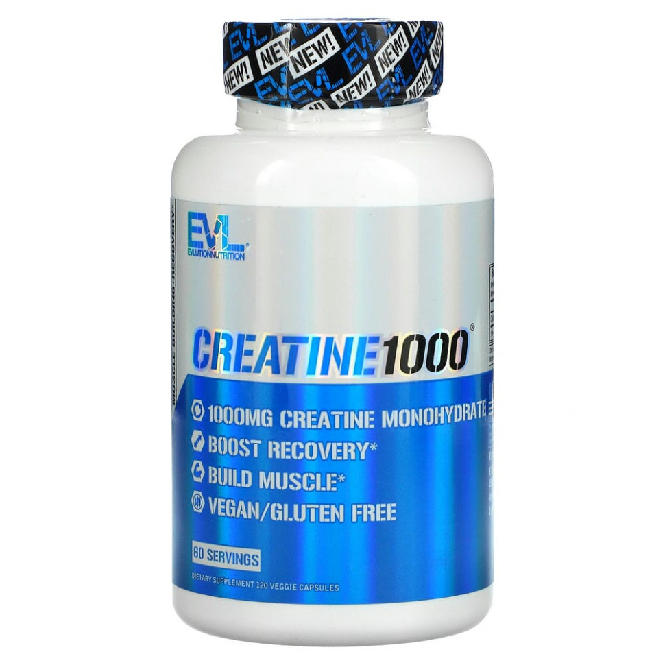 EVLution Nutrition, Creatine1000, , 500 , 120    2560