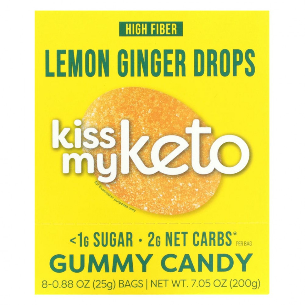 Kiss My Keto, Gummy Candy, - , 8   25  (0,88 )  4880