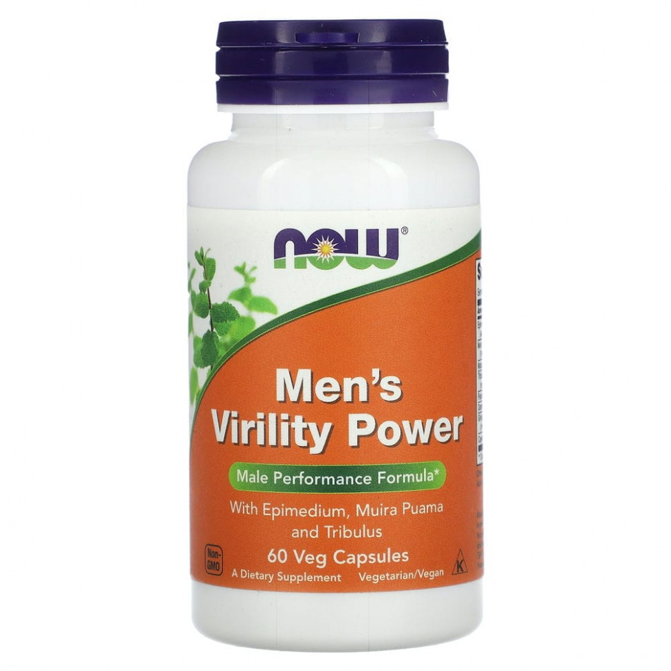 NOW Foods, Men's Virility Power, 60    2590