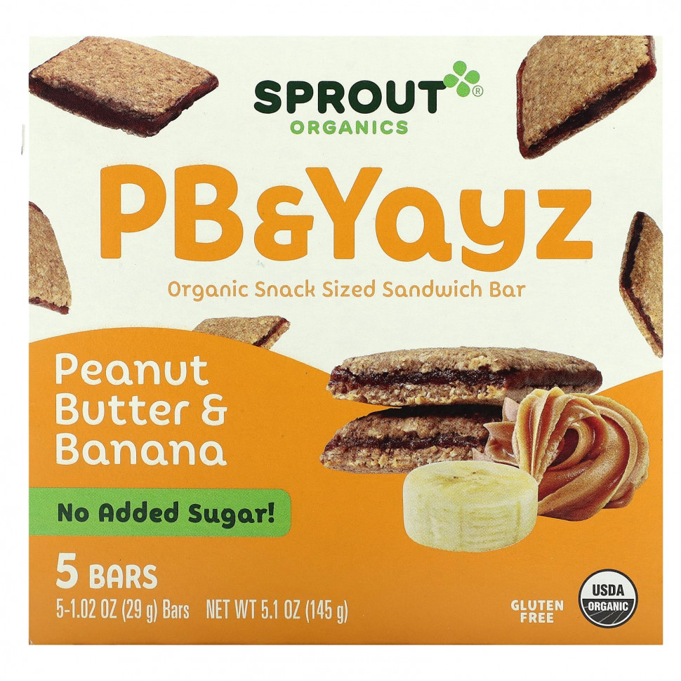 Sprout Organics, PB & Yayz,  -  ,    , 5 , 29  (1,02 )  1390