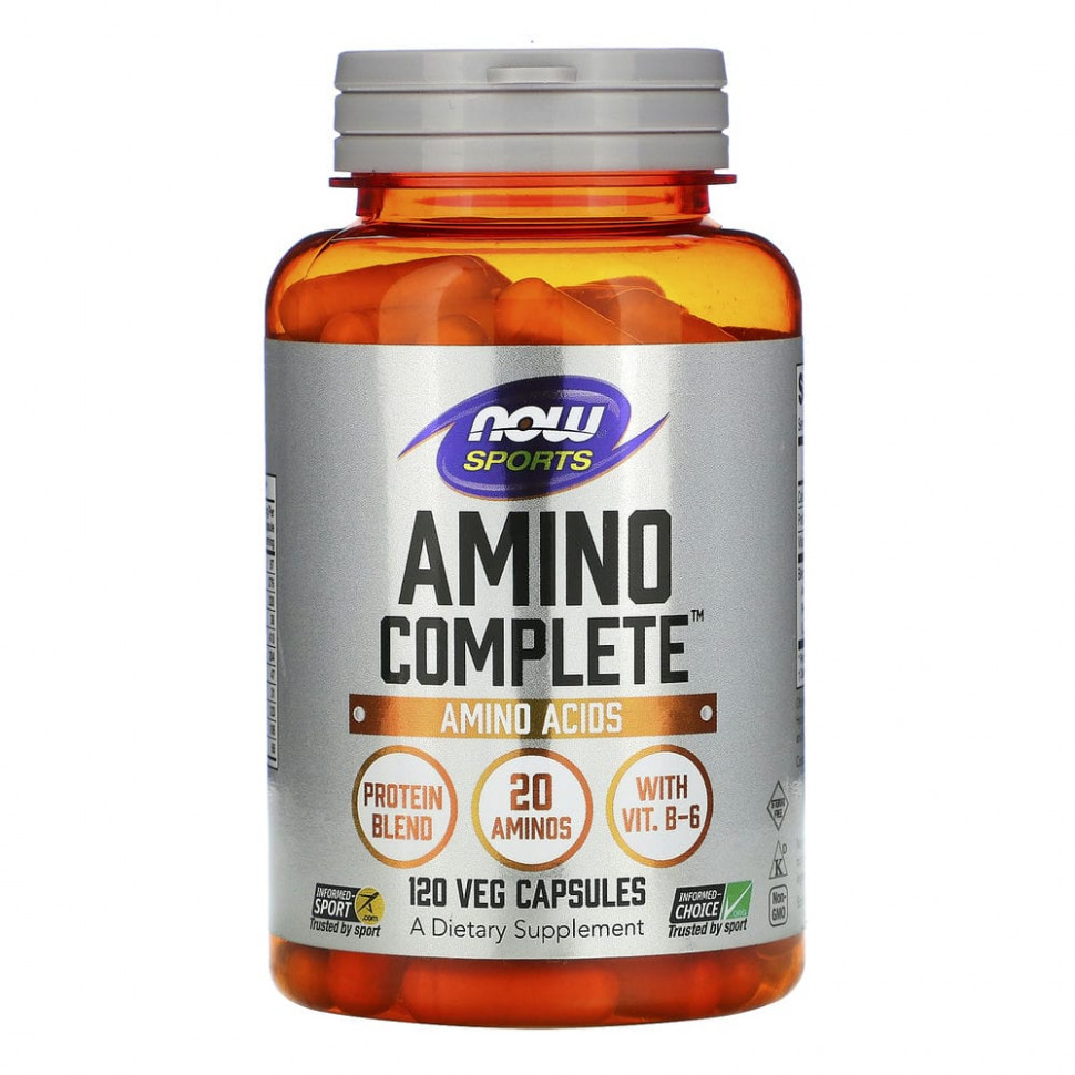 NOW Foods, Amino Complete,  , 120    1860
