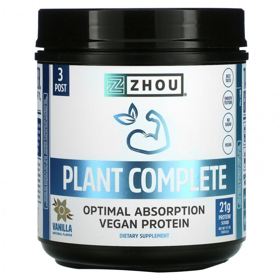 Zhou Nutrition, Plant Complete,     , , 500,8  (17,7 )  4420