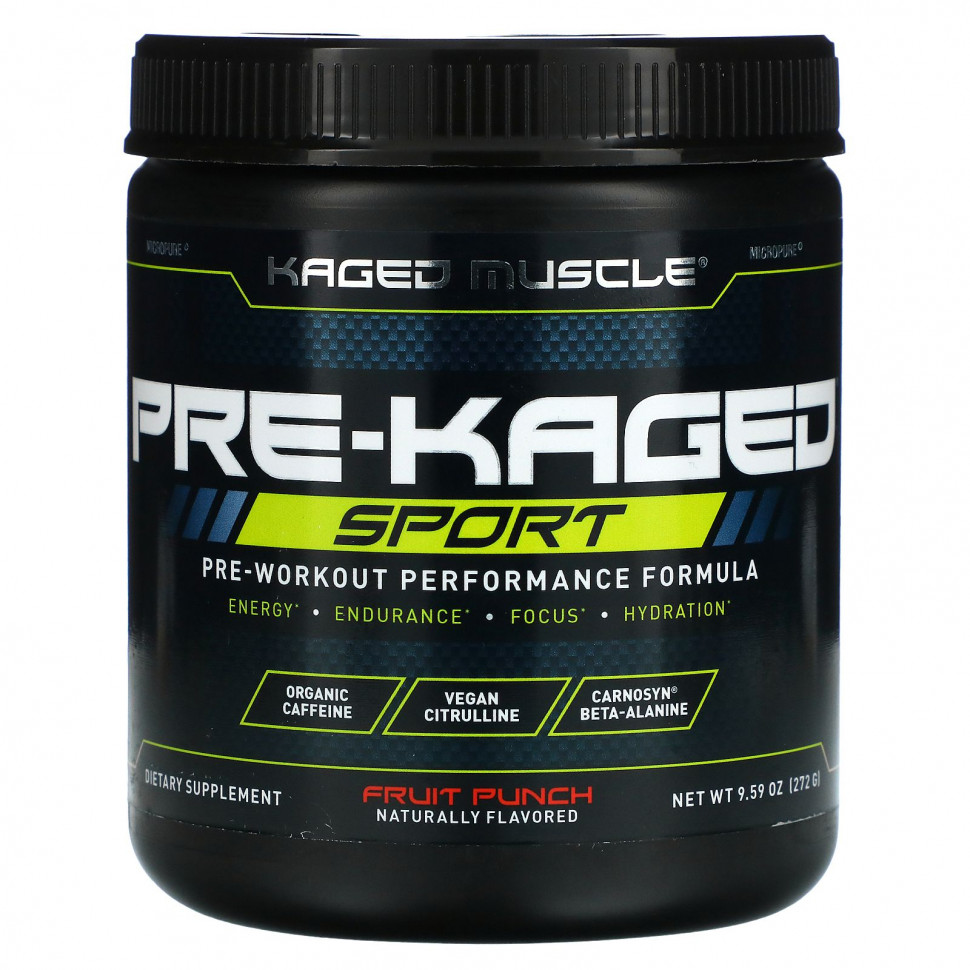 Kaged Muscle, PRE-KAGED, Sport,  ,  , 272  (9,59 )  4740