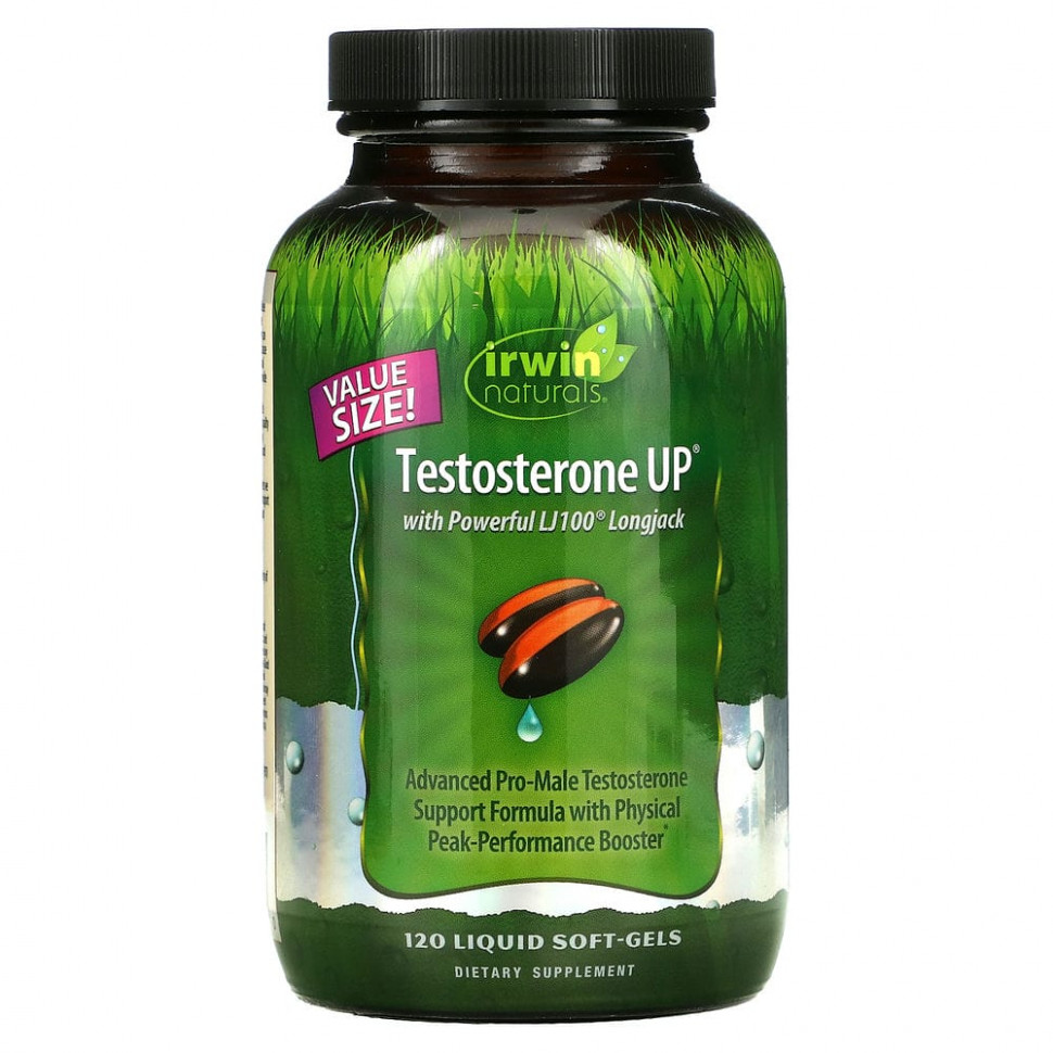 Irwin Naturals, Testosterone UP, , 120     11910