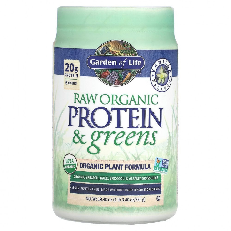 Garden of Life, RAW Protein & Greens,    , , 550  (19,40 )  7460