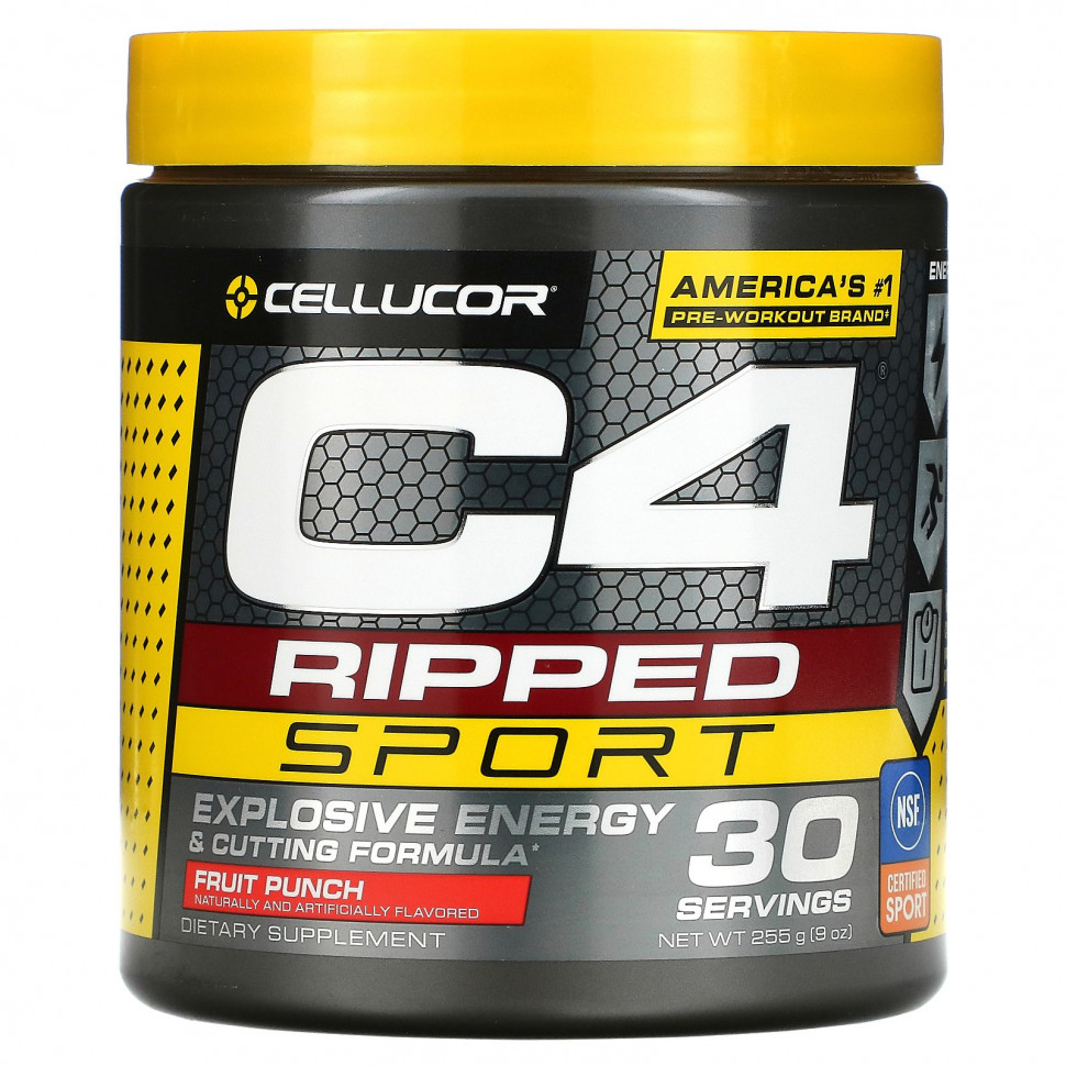 Cellucor, C4 Ripped Sport,  ,  , 255  (9 )  4890