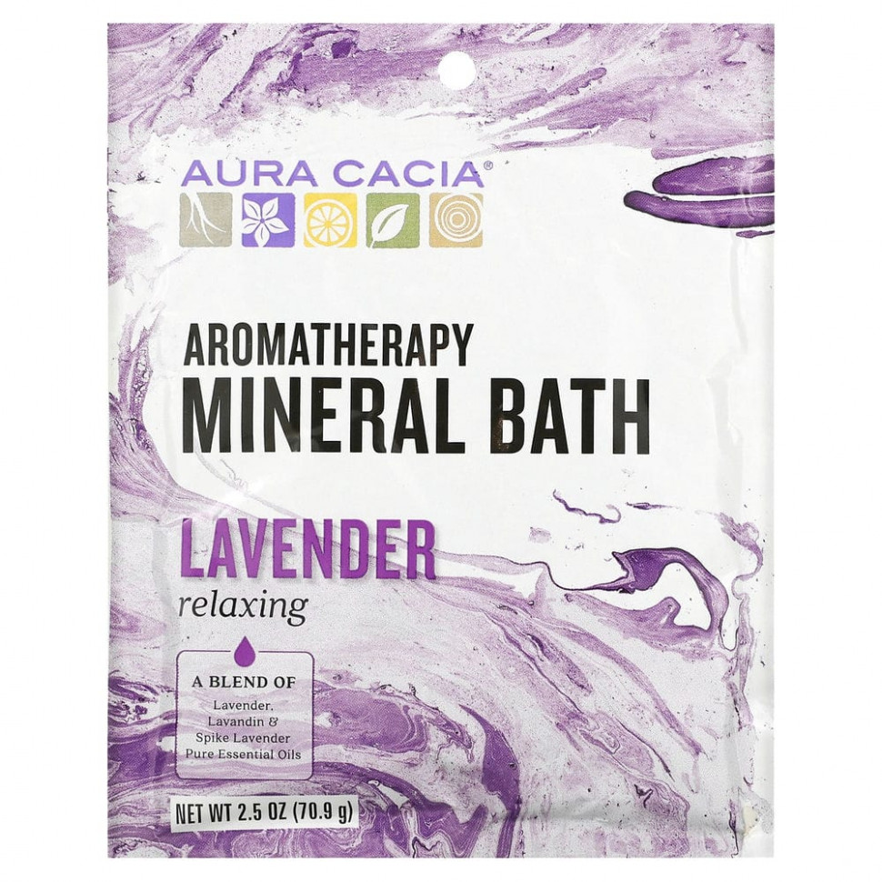 Aura Cacia, Aromatherapy Mineral Bath,  , 70,9  (2,5 )  660