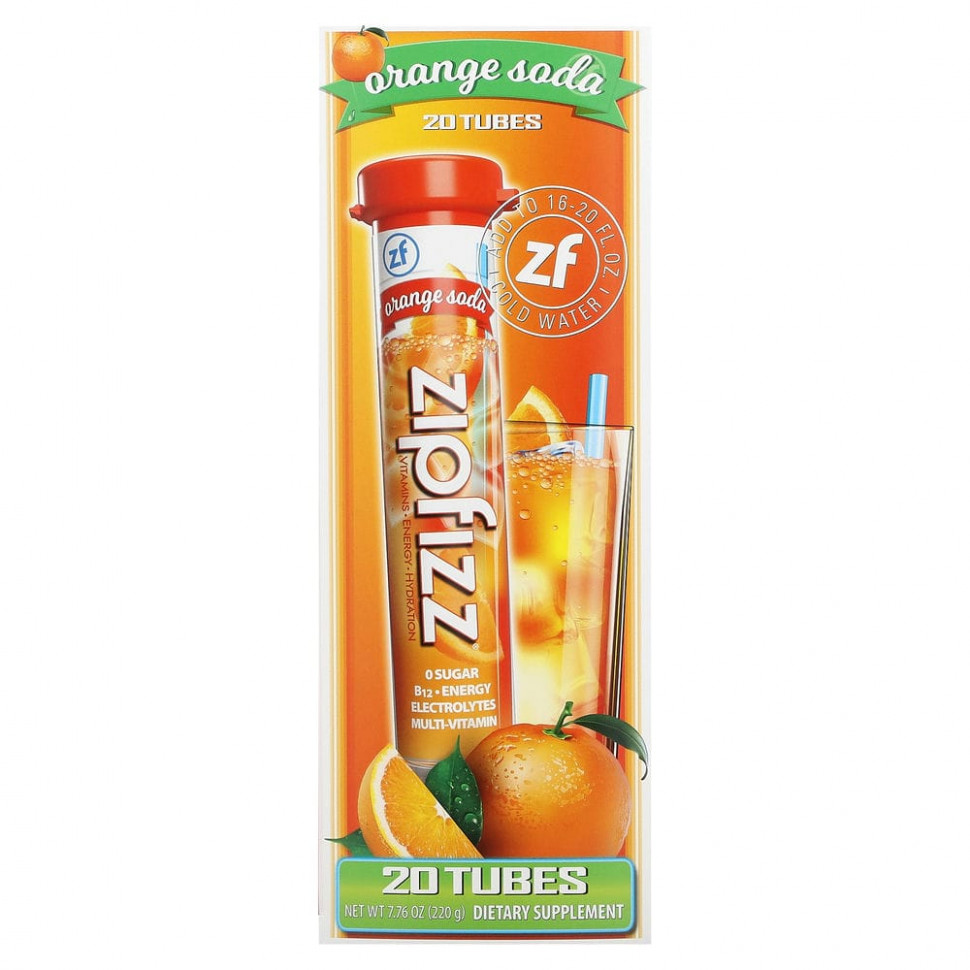  IHerb () Zipfizz, Energy Drink Mix,  , 20 , 11  (0,39 ), ,    5270 