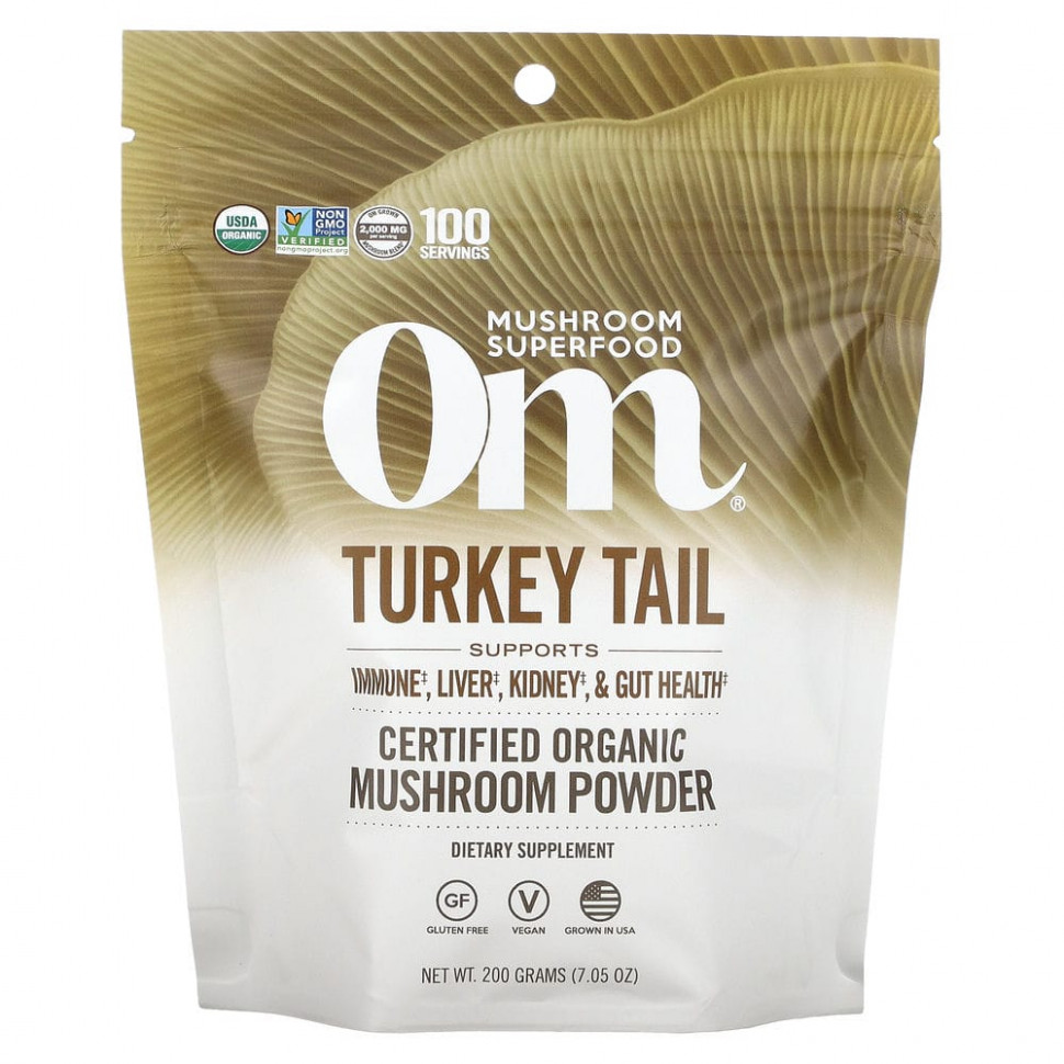 Om Mushrooms, Turkey Tail,    , 200  (7,05 )  8500