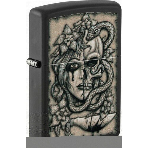  ZIPPO Gory Tattoo   Black Matte, /, , , 38x13x57  6570