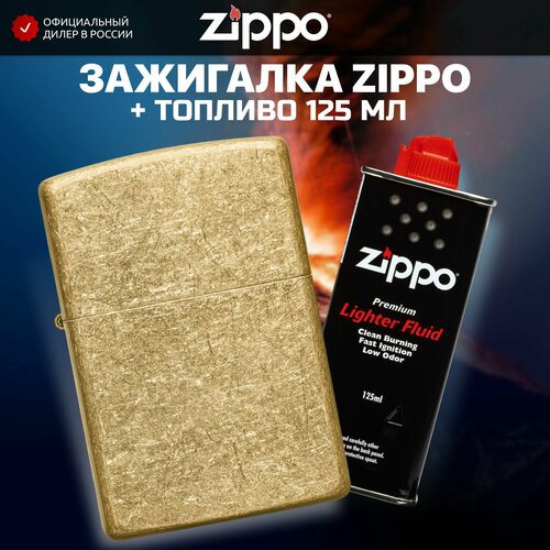   ZIPPO 49477 Classic Tumbled Brass +     125  5197