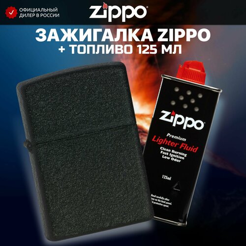   ZIPPO 236 Classic Black Crackle +     125  4458