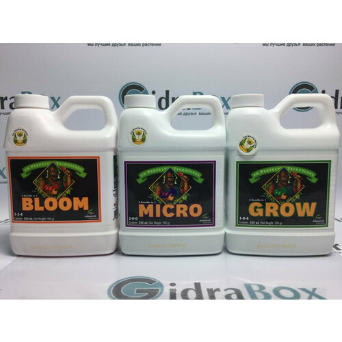   pH Perfect (Grow+Bloom+Micro) Advanced Nutrients 3x0,5  4276