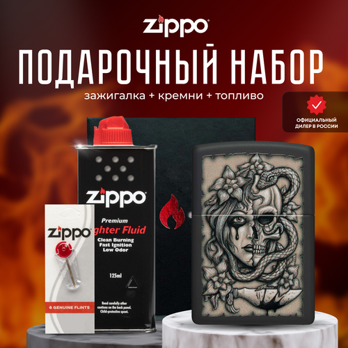  ZIPPO   (   Zippo 48616 Gory Tattoo +  +  125  ) 6623