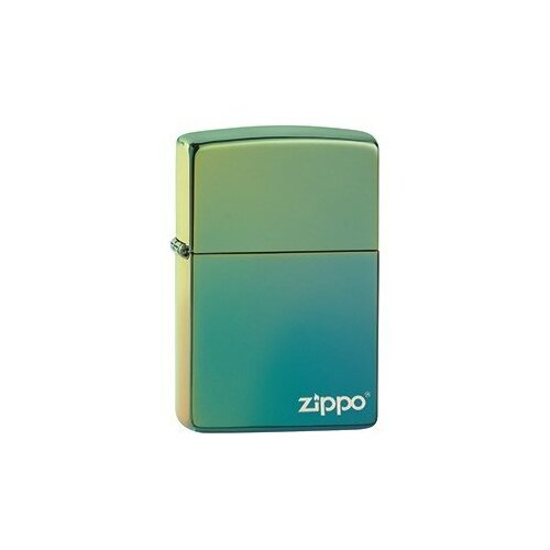    ZIPPO Classic 49191ZL ZIPPO Logo   High Polish Teal 7560