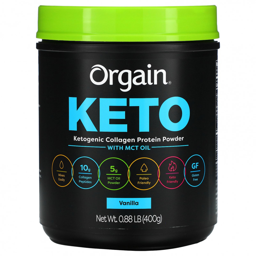 Orgain, Keto,        MCT, , 400  (0,88 )  5890