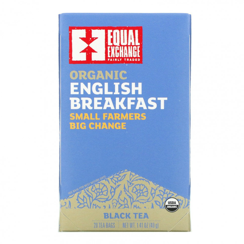 Equal Exchange, Organic English Breakfast,  , 20  , 40  (1,41 )  1140