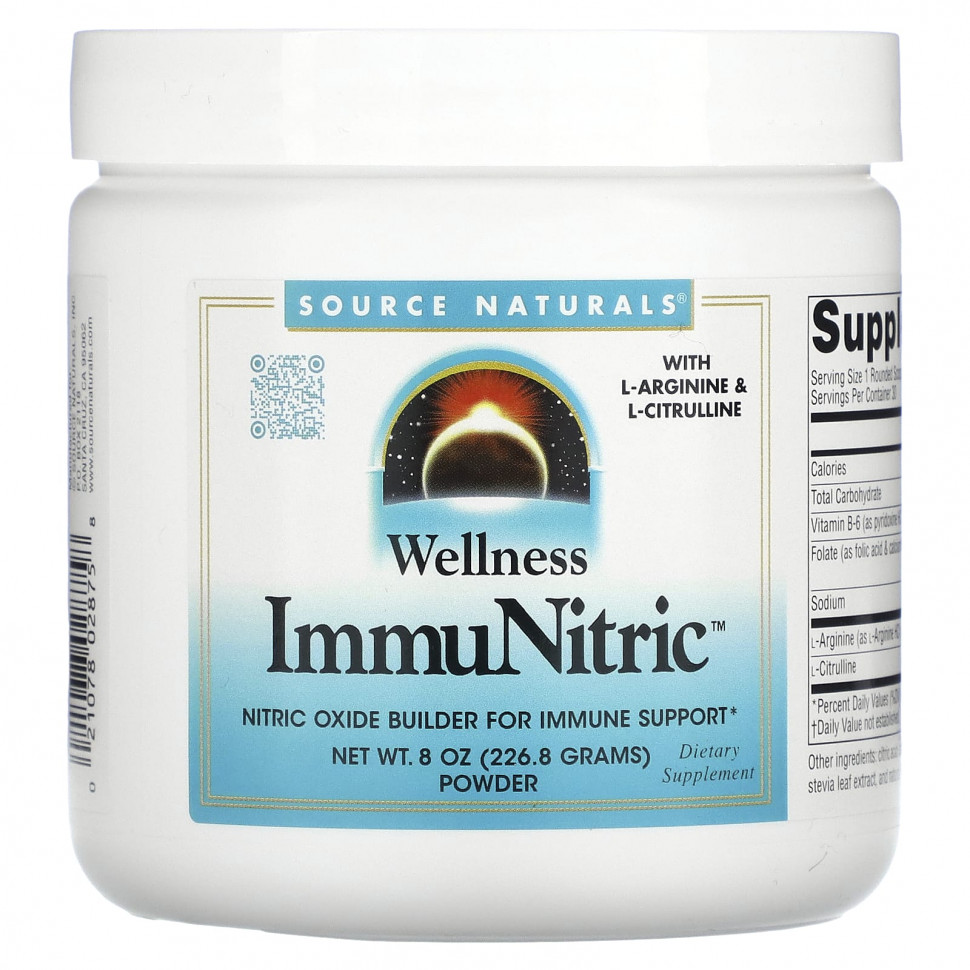 Source Naturals, Wellness, ImmuNitric  , 226,8  (8 )  3790