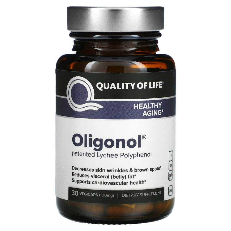 Quality of Life Labs, Oligonol, 100 , 30    4870