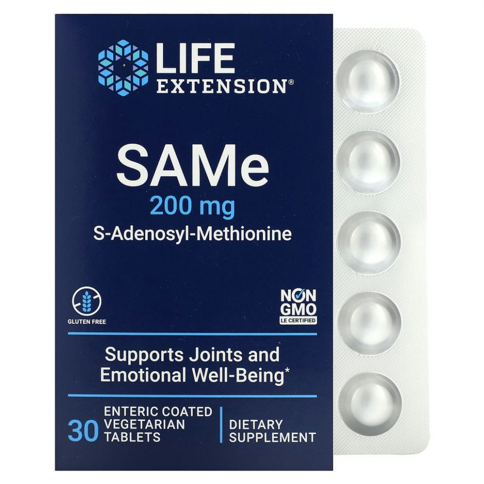 Life Extension, SAMe, S--, 200 , 30 ,     2860