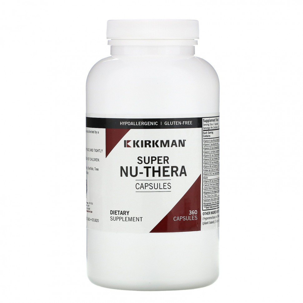 Kirkman Labs, Super Nu-Thera, 360   11460