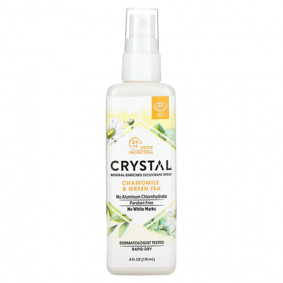 Crystal Body Deodorant,  -     , 118  (4  )  1180