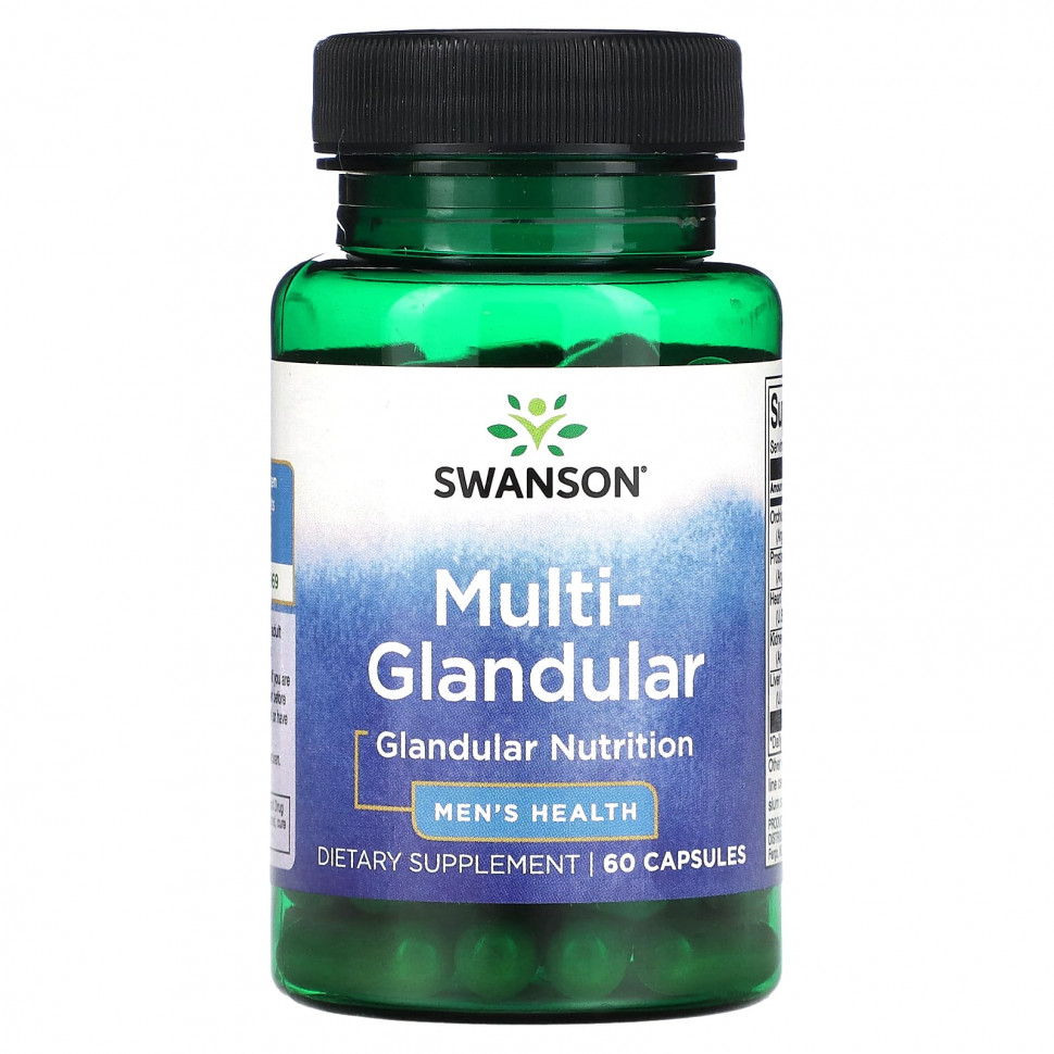  IHerb () Swanson, Multi-Glandular,   , 60 , ,    1780 