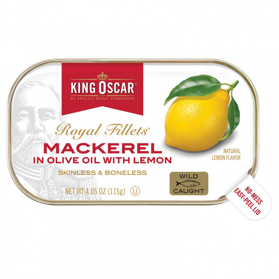 King Oscar, Royal Fillets,      , 115  (4,05 )  790