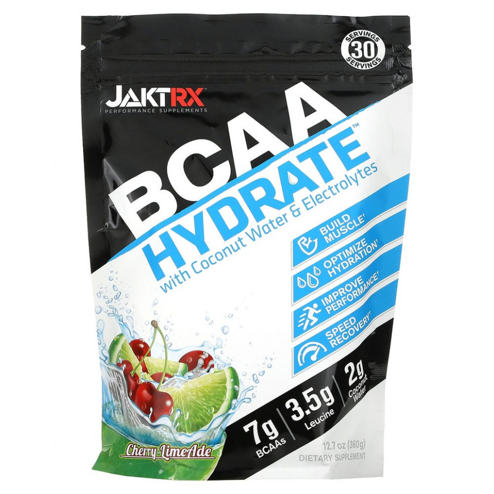 JAKTRX, BCAA Hydrate     ,  , 360 (12,7 )  9500